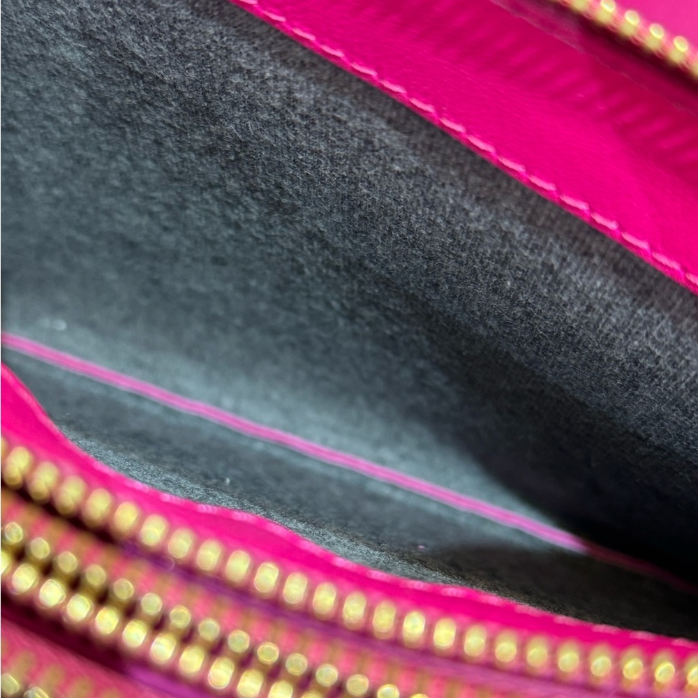 🩷 Celine Large Bright Pink Trio Crossbody Bag - Picture 9 of 13